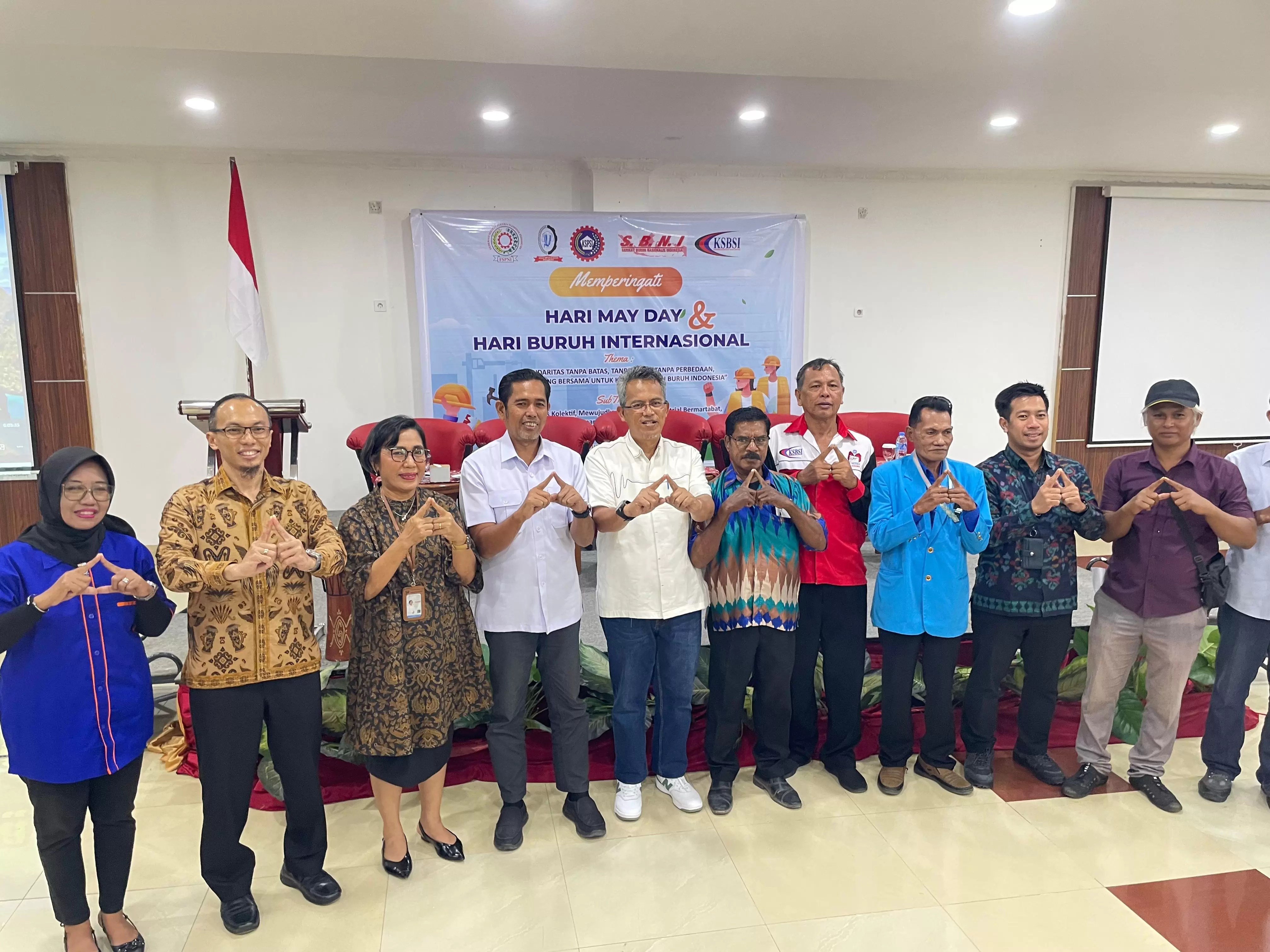 FGD May Day 2026 di Sorong Berlangsung Aman dan Kondusif