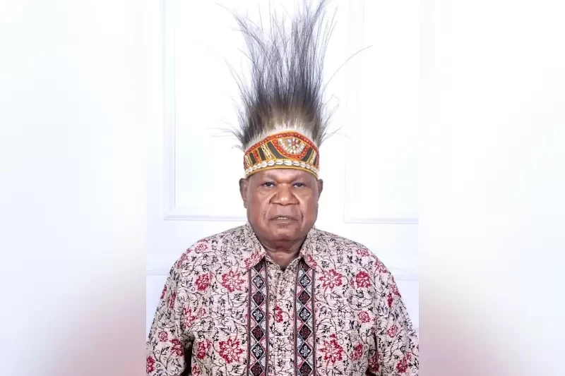 Ketua Perkumpulan Lintas Suku OAP Provinsi Papua Barat Daya Buce Ijie