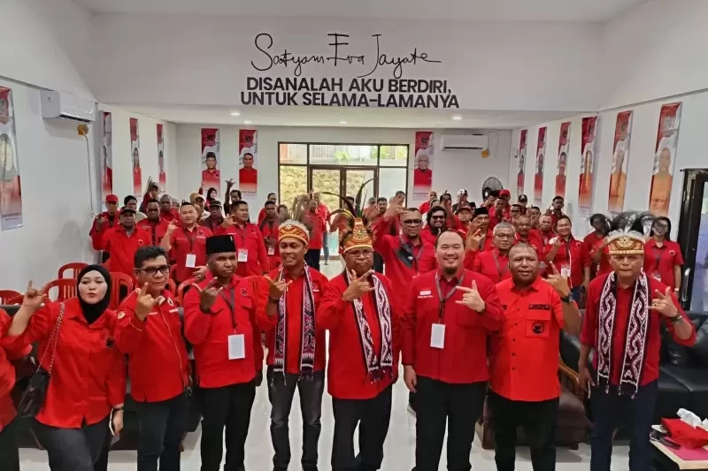 Musancab PDIP Kota Sorong Perkuat Kader dan Konsolidasi Akar Rumput