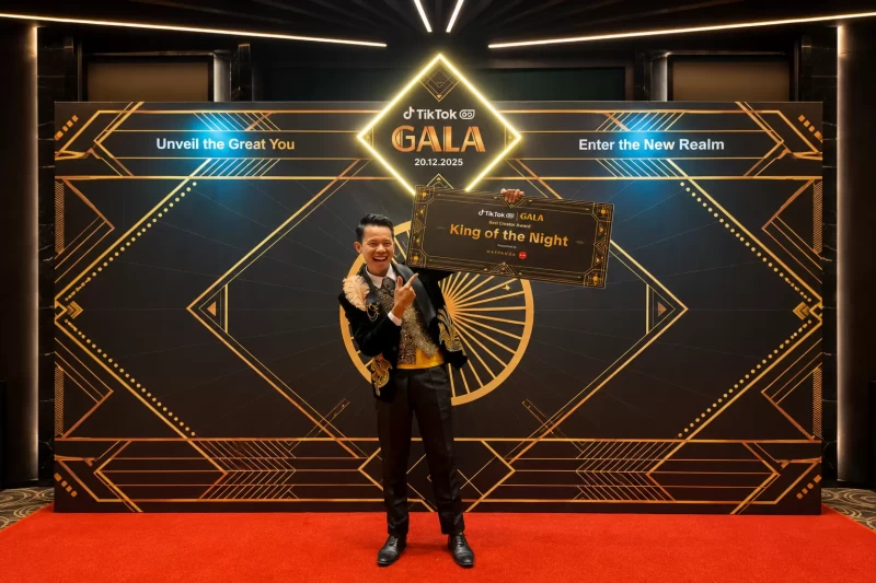 Content Creator Bengkulu oomudet Raih Penghargaan King of the Night di TikTok Go Award 2025