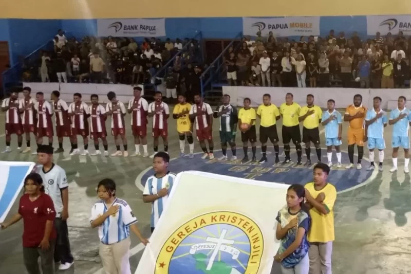 Ketua AFK Sorong Apresiasi PAMJERS Cup Saat Penutupan Turnamen