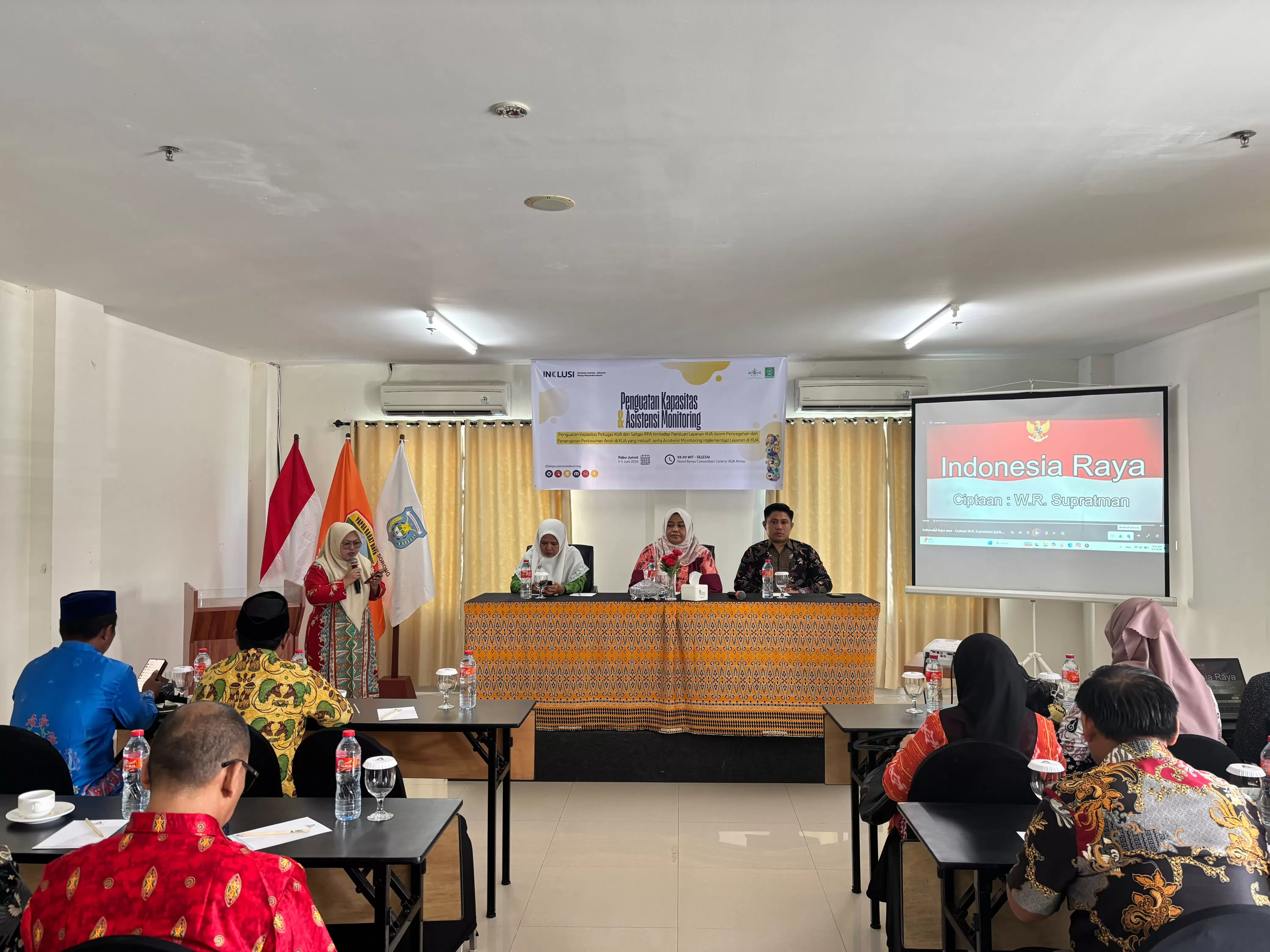 Program INKLUSI Tingkatkan Kapasitas Petugas KUA dan Satgas PPA Sorong