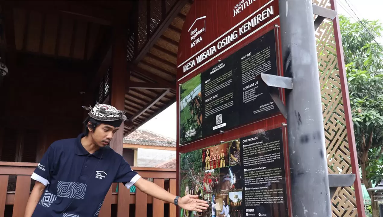Desa Sejahtera Astra Kemiren Binaan PT Astra International Tbk Menjaga Budaya Osing, Untuk Menggerakkan Kesejahteraan Desa