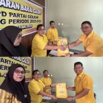 Dua kader Golkar resmi mendaftar jelang penutupan Musda Kota Sorong