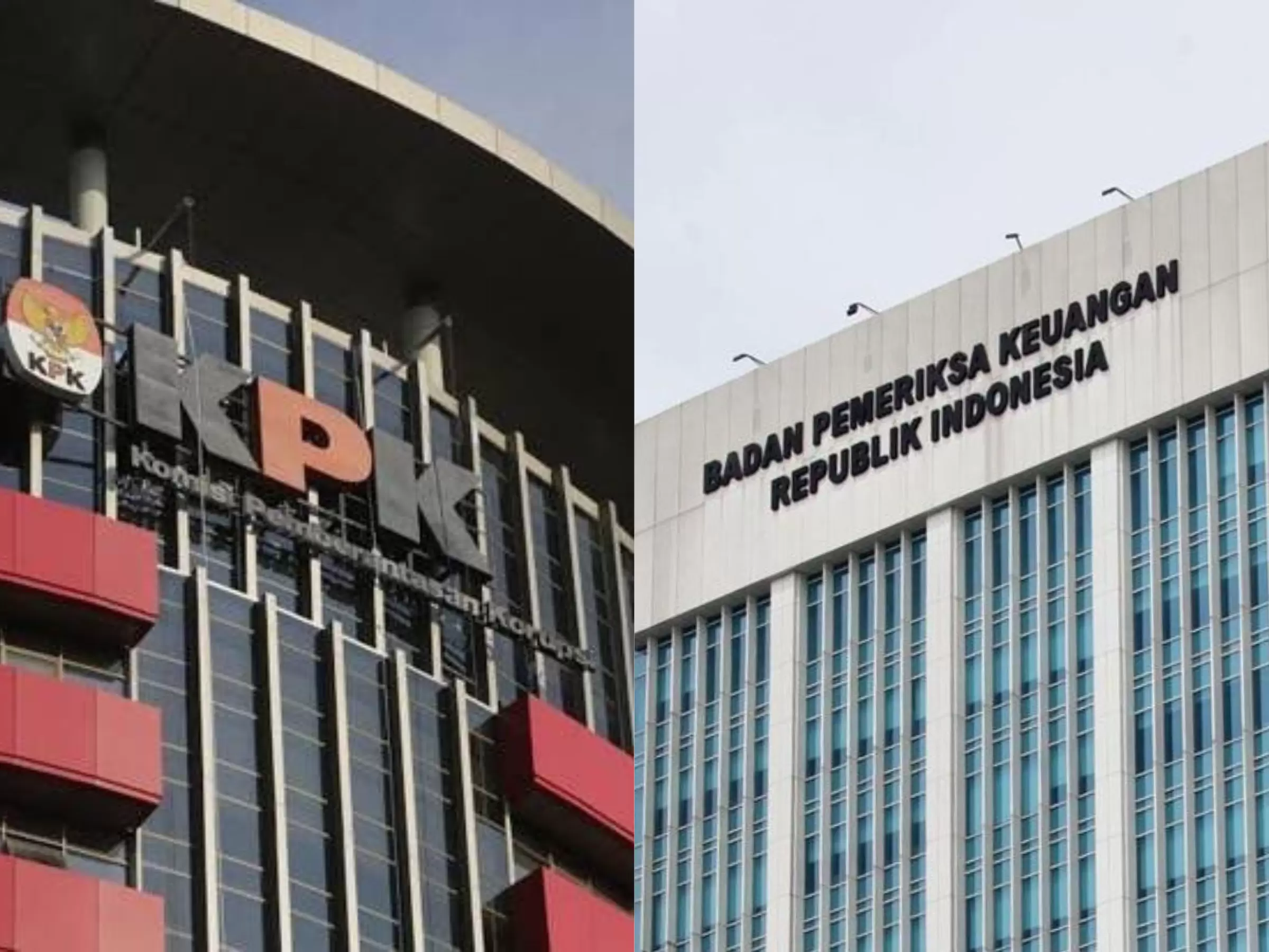 Ilustrasi Gedung KPK dan BPK (Dok. Istimewa)