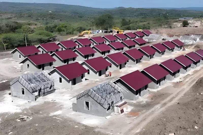 Pembangunan 2.100 Rumah Khusus (rusus) untuk Para Pejuang Eks Timor Timur (Dok. Istimewa)