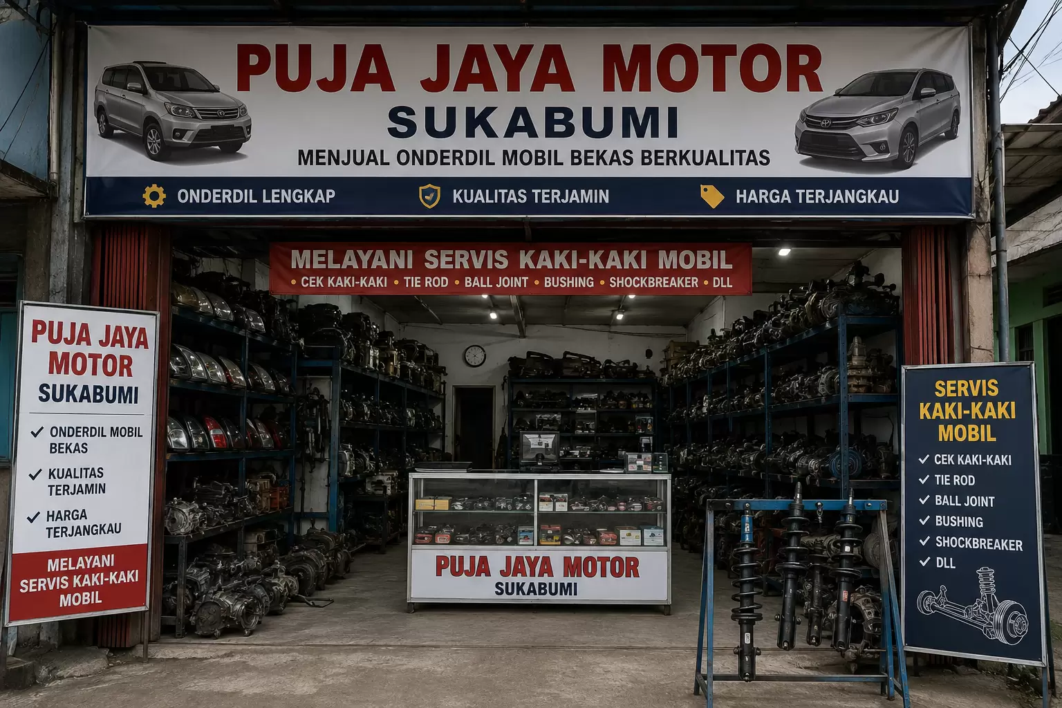 Toko Puja Jaya Motor Sukabumi