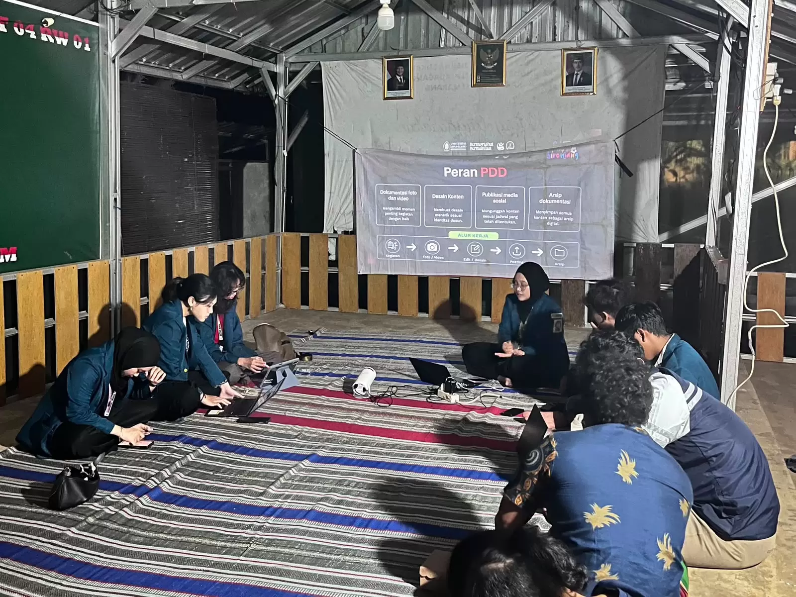 Pemaparan materi
