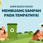 kesadaran membuang sampah