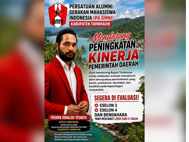 Ketua Caretaker PA GMNI Fredrik Ronaldo Yesnath