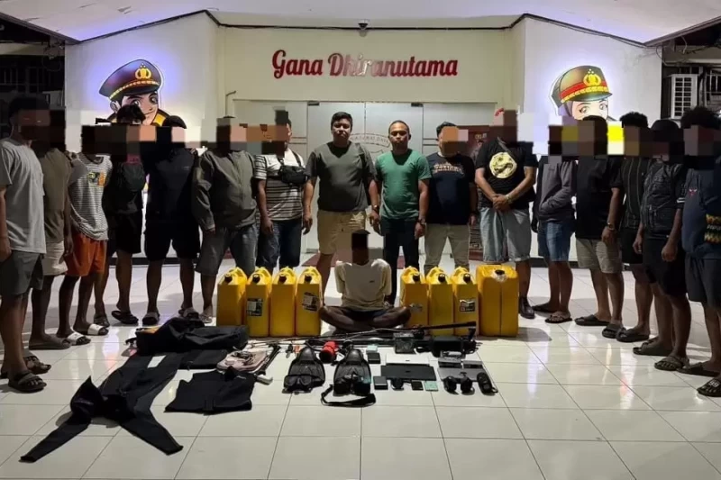 Polresta Sorong Kota Tangkap Pelaku Pencurian Kapal Pesiar WNA Jerman