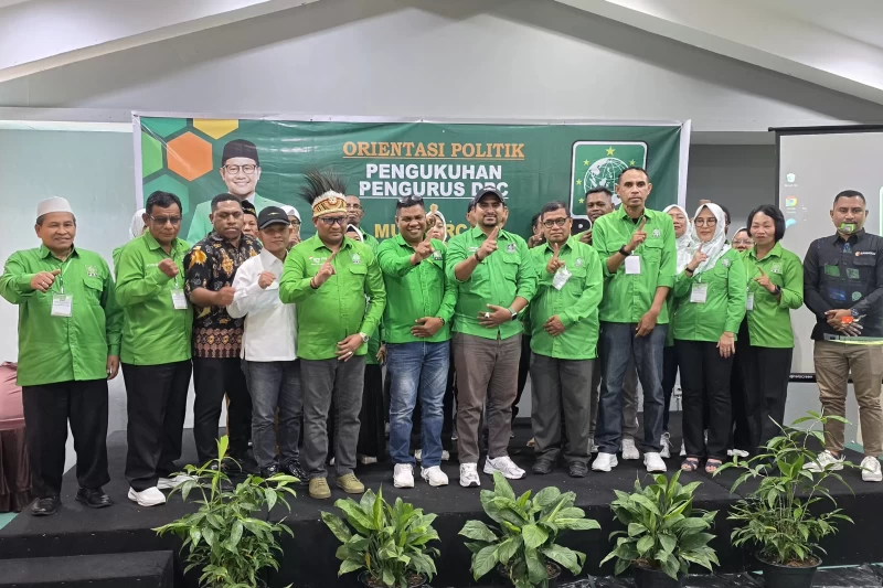 DPC PKB Kota Sorong Resmi Dikukuhkan, Siap Hadapi Pemilu 2029