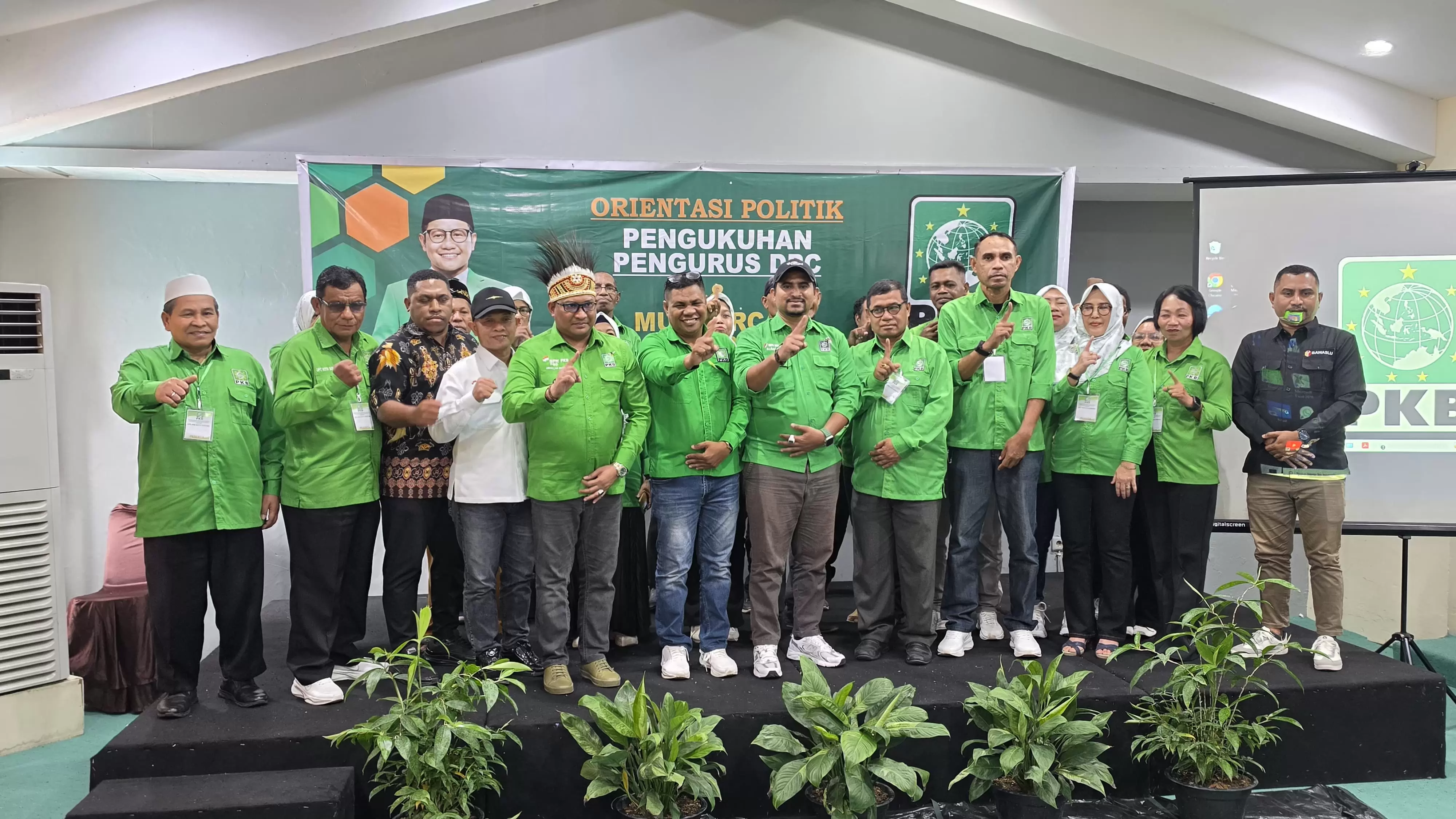 DPC PKB Kota Sorong Resmi Dikukuhkan, Siap Hadapi Pemilu 2029