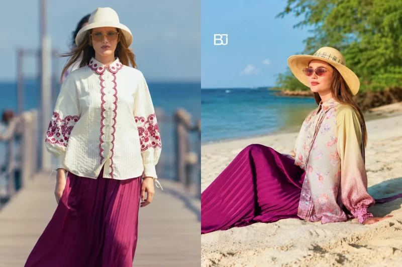 Rok Plisket Wanita untuk Outfit Casual